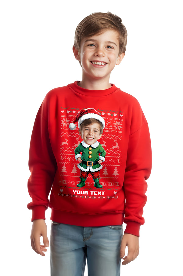 Children's Baby Elf 2 Christmas Sweatshirt