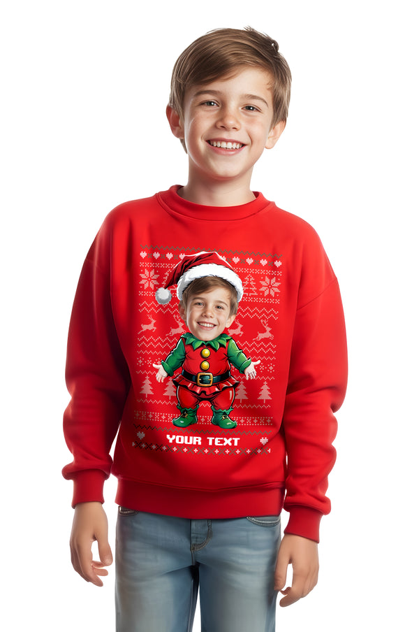 Children's Baby Elf 4 Christmas Sweatshirt