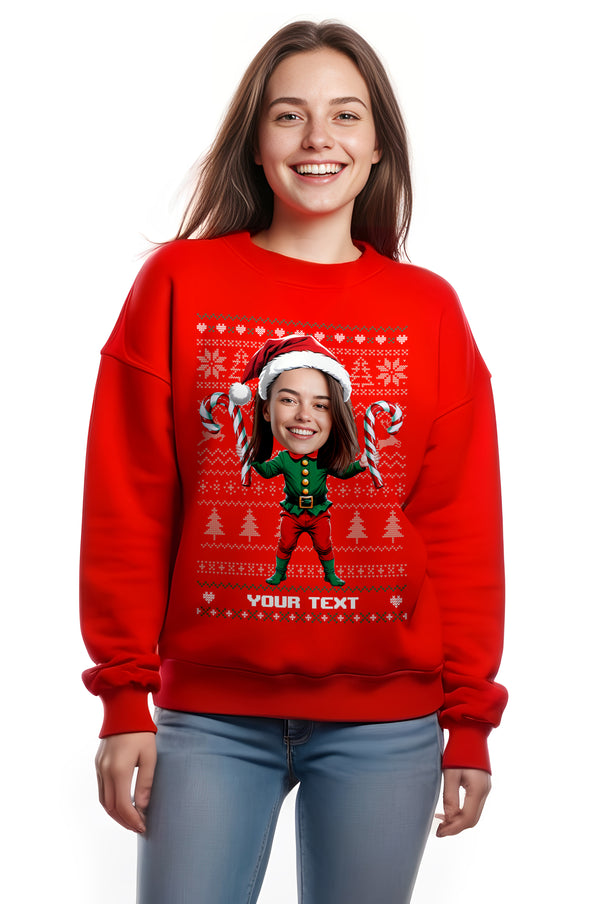 Women's Baby Elf 5 Christmas Sweatshirt