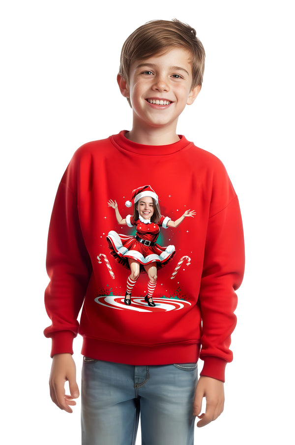 Children's Mrs. Claus Got Moves Christmas Sweatshirt